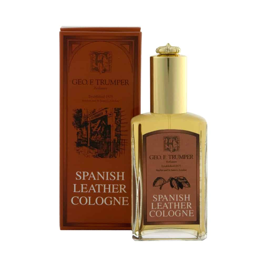 Geo F Trumper Spanish Leather Gift Set