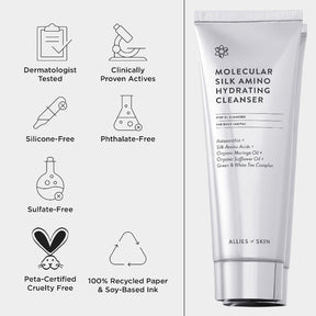 Allies of Skin Molecular Silk Amino Hydrating Cleanser