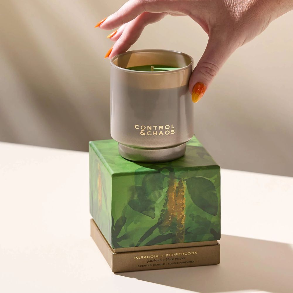 Control & Chaos Paranoia + Peppercorn Scented Candle
