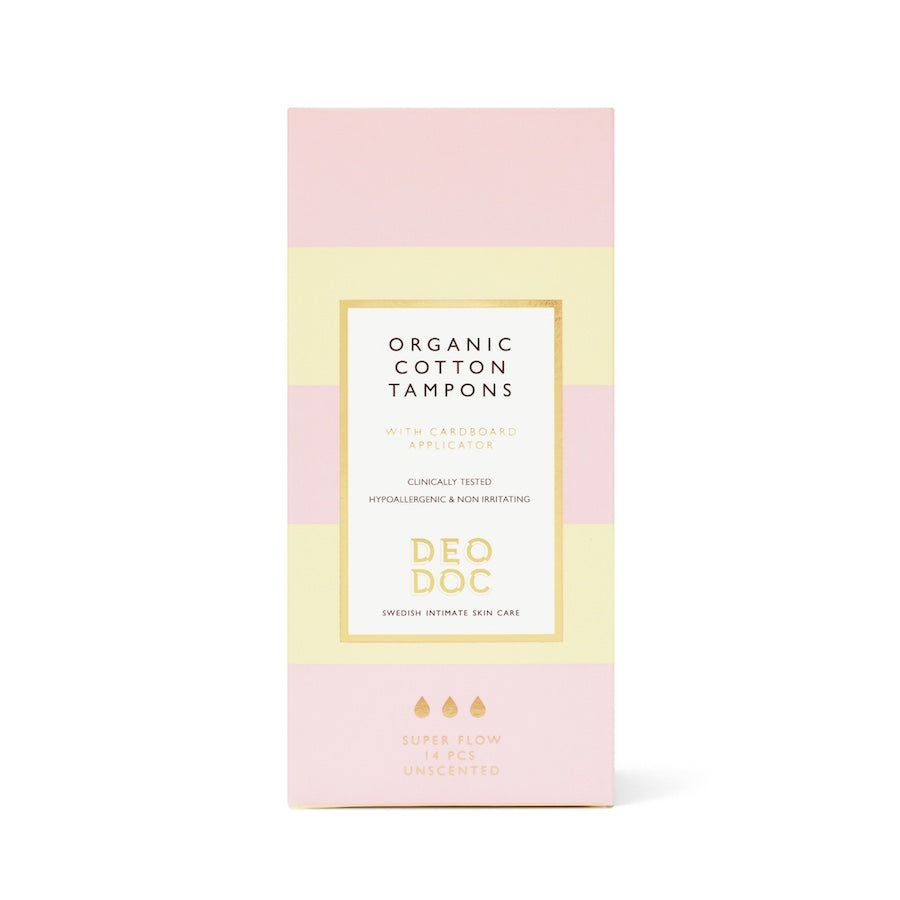 DeoDoc Organic Cotton Tampons