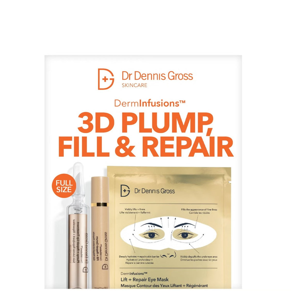 Dr. Dennis Gross DermInfusions Plump, Fill & Repair Kit