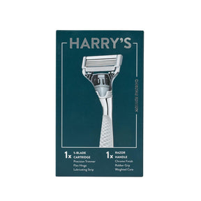 Harrys Men's Chrome Edition Razor and Blade