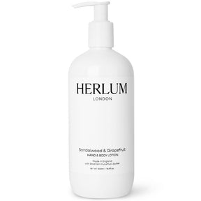 Herlum Hand & Body Lotion Sandalwood & Grapefruit