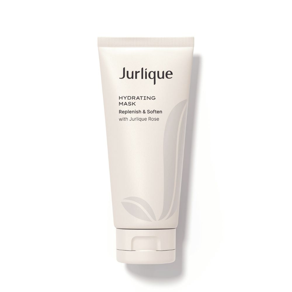 Jurlique hydrating mask tube on a white background uk