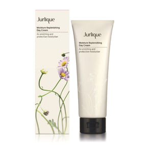 Jurlique Moisture Replenishing Day Cream tube and packaging on a white background