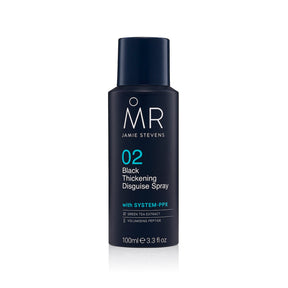 Mr Jamie Stevens Verkleidungsspray - Schwarz