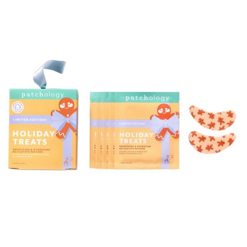 Patchology Holiday Treats skincare product packaging on a white background