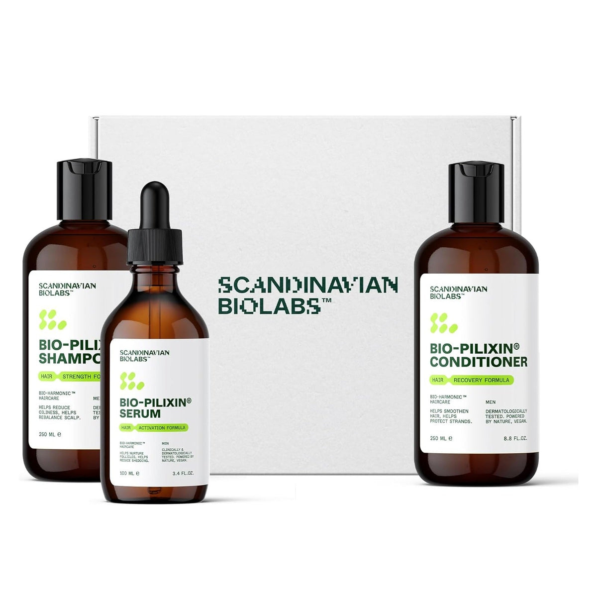 Scandinavian Biolabs Hair Growth Routine for Men