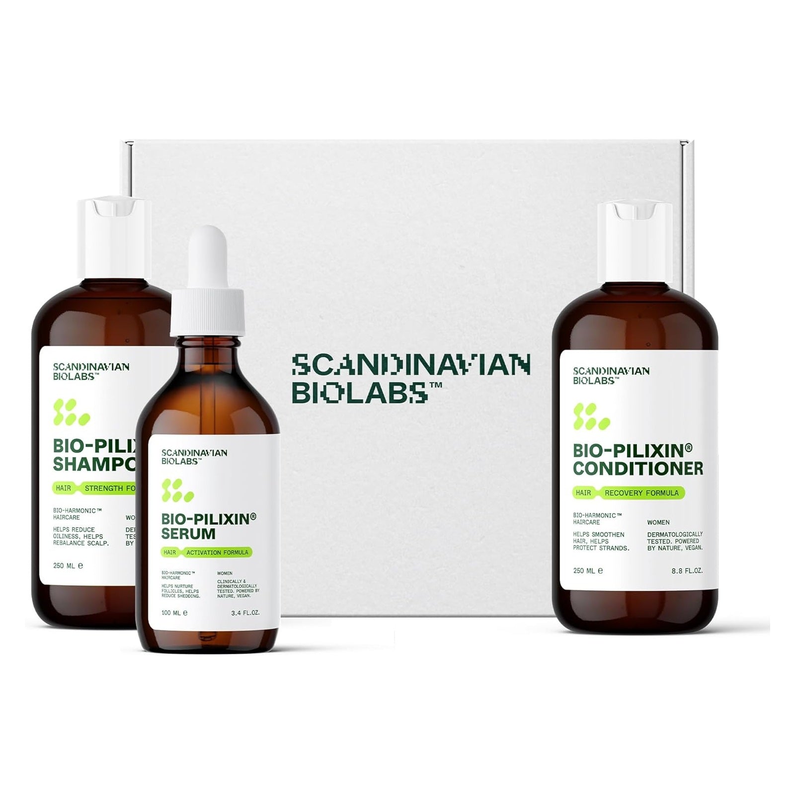 Scandinavian Biolabs Hair Growth Routine for Women