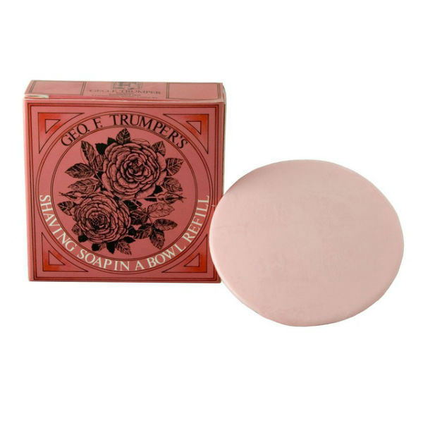 Geo F Trumper Rose Shaving Soap Bowl Refill (80g)