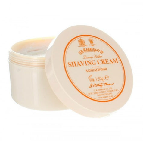 D R Harris Sandalwood Shave Cream Bowl